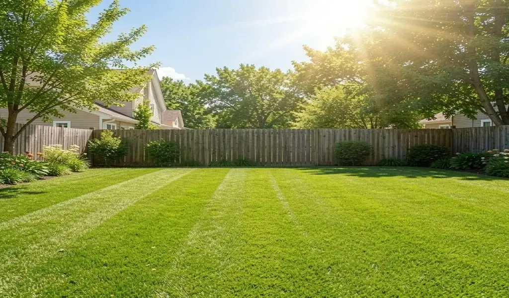lawn care results cayce sc — maintained residential lawn in Cayce SC